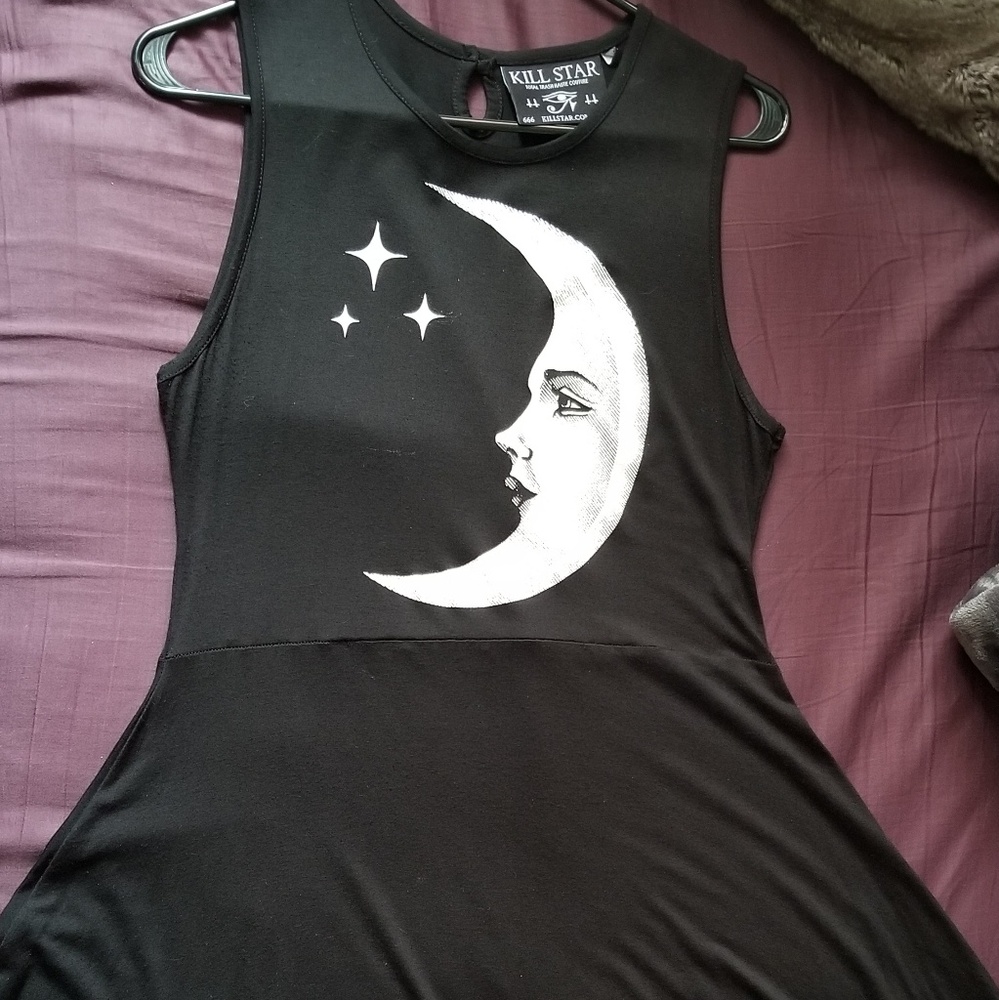 Killstar moon skater dress